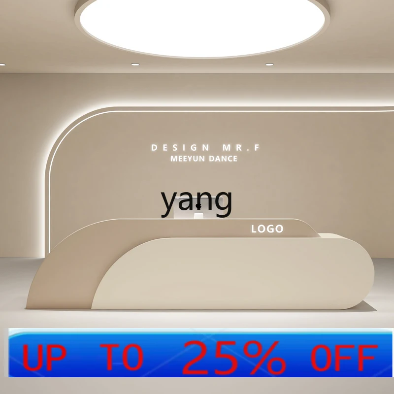 

LTT simple modern company hotel lobby paint reception desk beauty salon arc checkout page