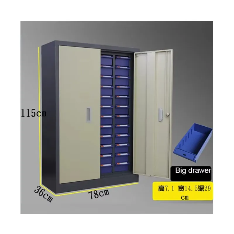 Cold Rolled Steel 48 Drawers Parts Cabinet for Hardware Tool and Electronic Parts Store Storage