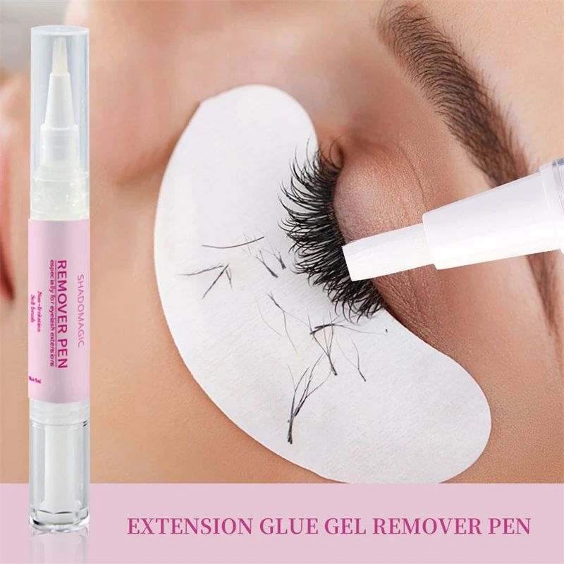 Professional Eyelash Extension Glue Remover Gel Pen Gentle Removal for Lash Bonds Non-drip Formula for Salons And Professionals