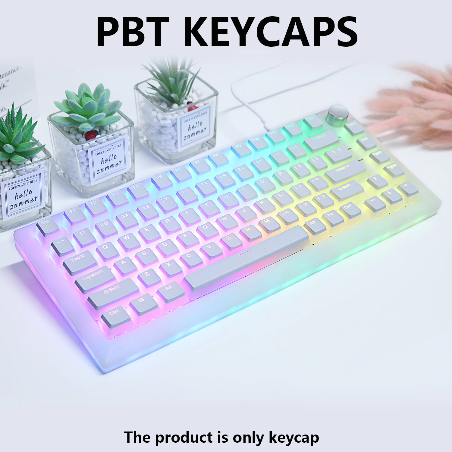 أغطية مفاتيح PBT Pudding، 129  - مراجعة Keycaps Oem Profile 87 Keys وسعره