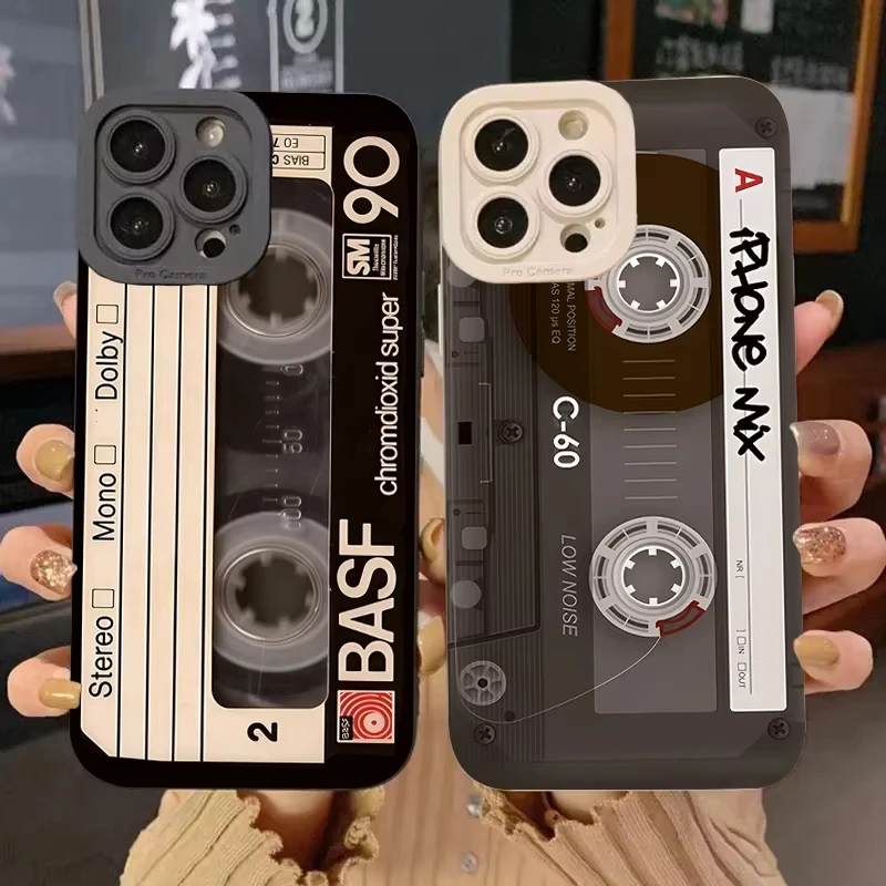 جراب هاتف بنمط شريط الحظ لهاتف أيفون 16 15 13 14 12 11 برو ماكس 7 8 16 XR X XS SE غطاء سيليكون ناعم للصدمات