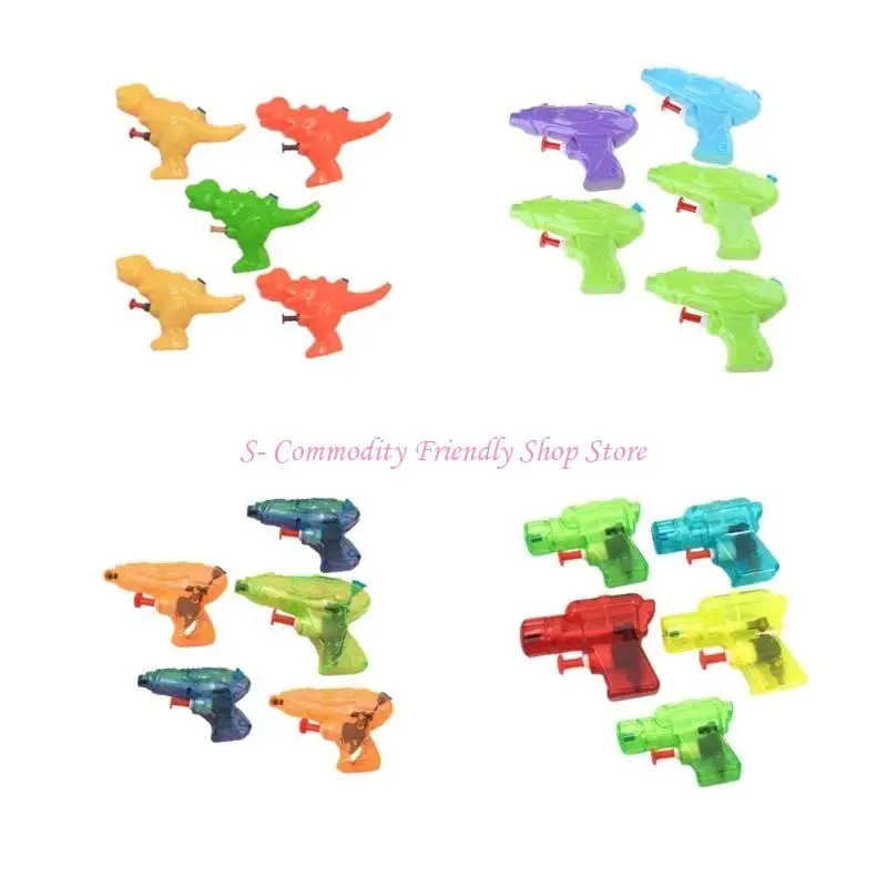 85AE 5 unids/set pistolas agua para chico pistolas agua Blaster pistola agua juguete verano Mini pistola agua