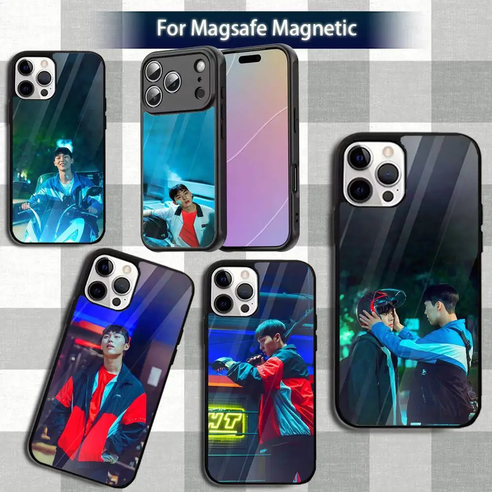 

K-Korea S-Series Weak HeroS Phone Case For iPhone 13,12,15,17,11,16,14,Pro,Max,Plus,Mini,Magsafe,Magnetic Wireless Charging Case