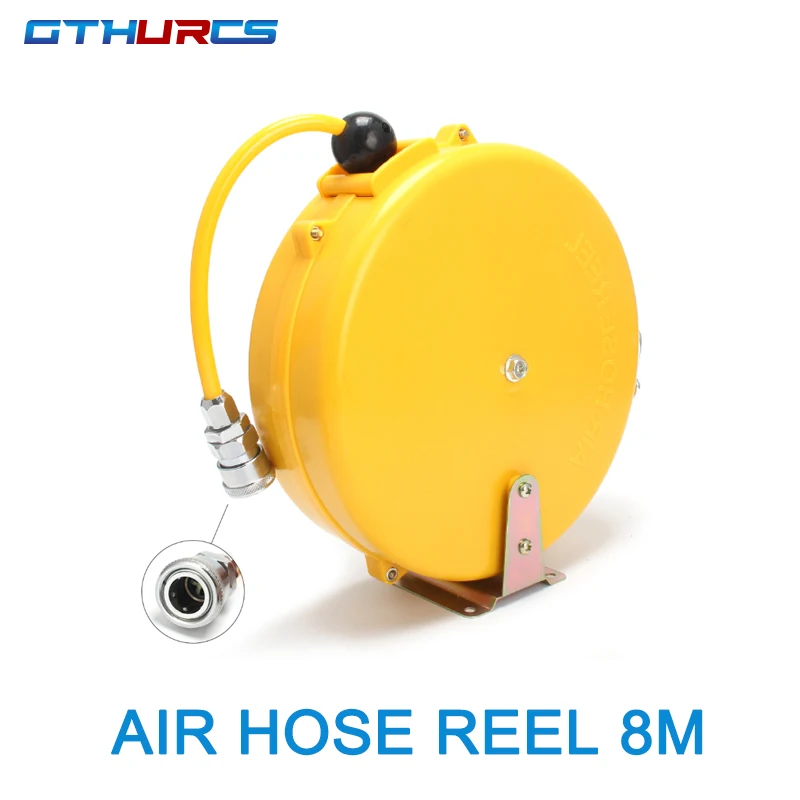 

Automotive Air Hose Reel Automatic Retractable Telescopic Pneumatic PU Tube PU8*5 car cleaning beauty