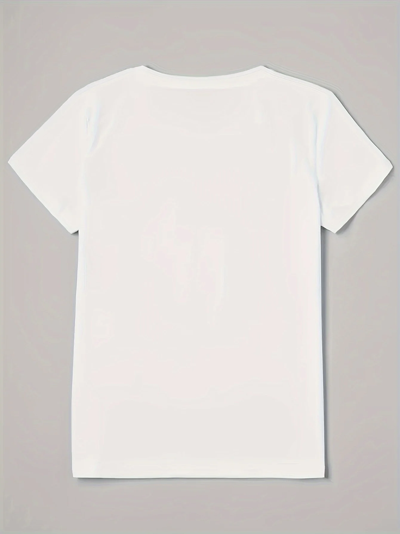 여성용 하늘색 곰 그래픽 프린트 티셔츠 - 반팔 크루넥 캐주얼 탑 (허슬 슬로건 달러 기호 디자인)