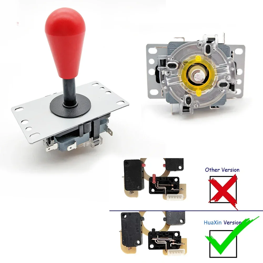 DIY-Kit für 2 Spieler Zero Delay Encoder zu PC Rasberry Pi Arcade-Spiel Happ American Style Druckknöpfe Sanwa Joystick Mame Jamma