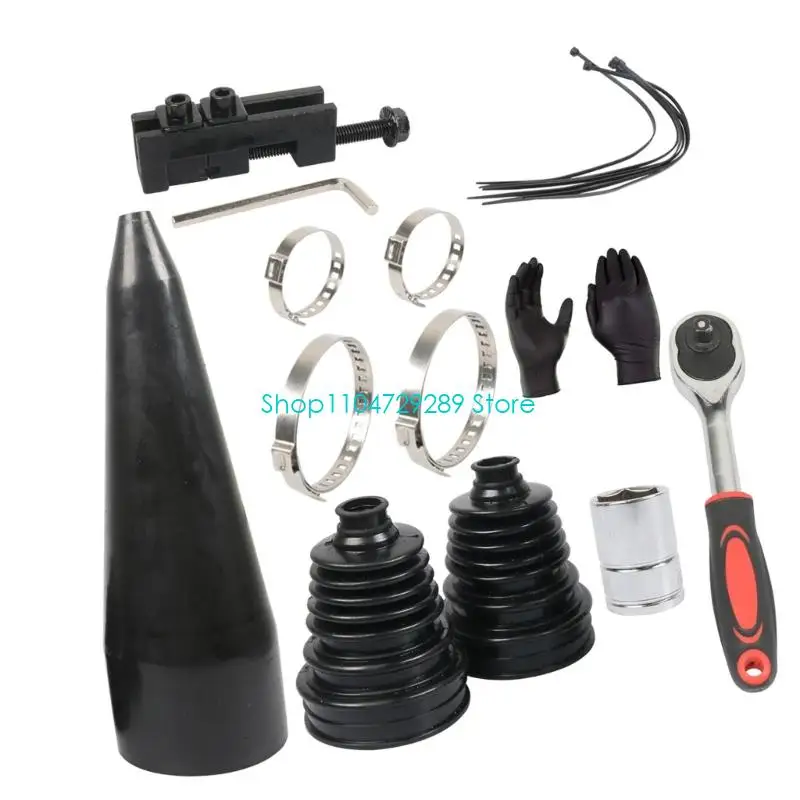 D8KE Expert Cover Replacement Bundle Contains Gloves And Fasteners For Smooth Assembly