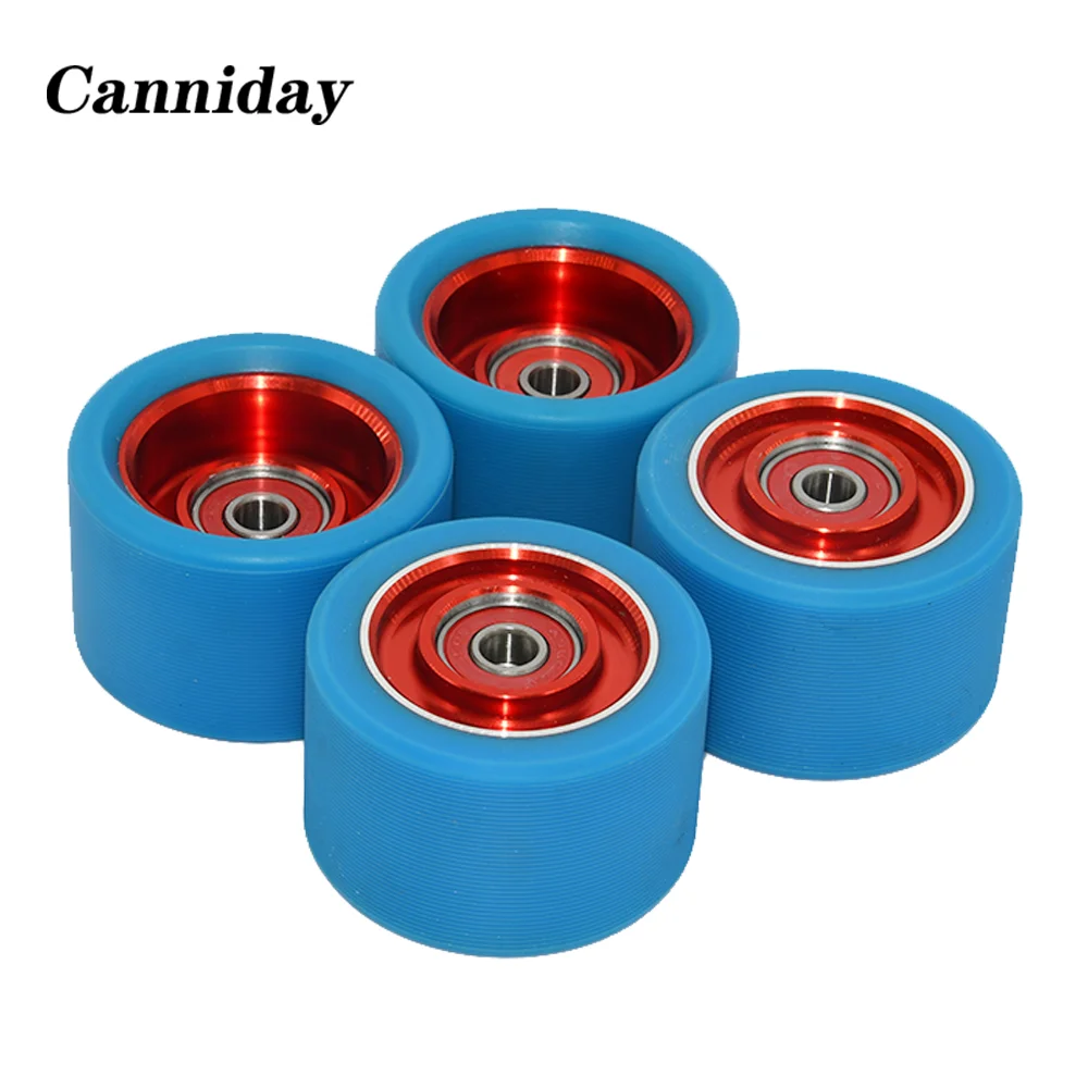 8PCS 59*38mm Wear-resistant Roller Skating Wheels With 608 ABEC-9 Bearing Skateboard Wheels Longboard wheels