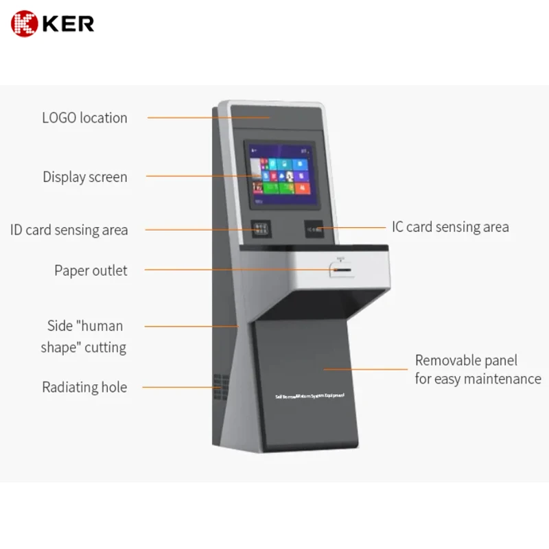 Self-Checkout Book Return & Check-in Kiosk With RFID Library Automation SDK Enabled