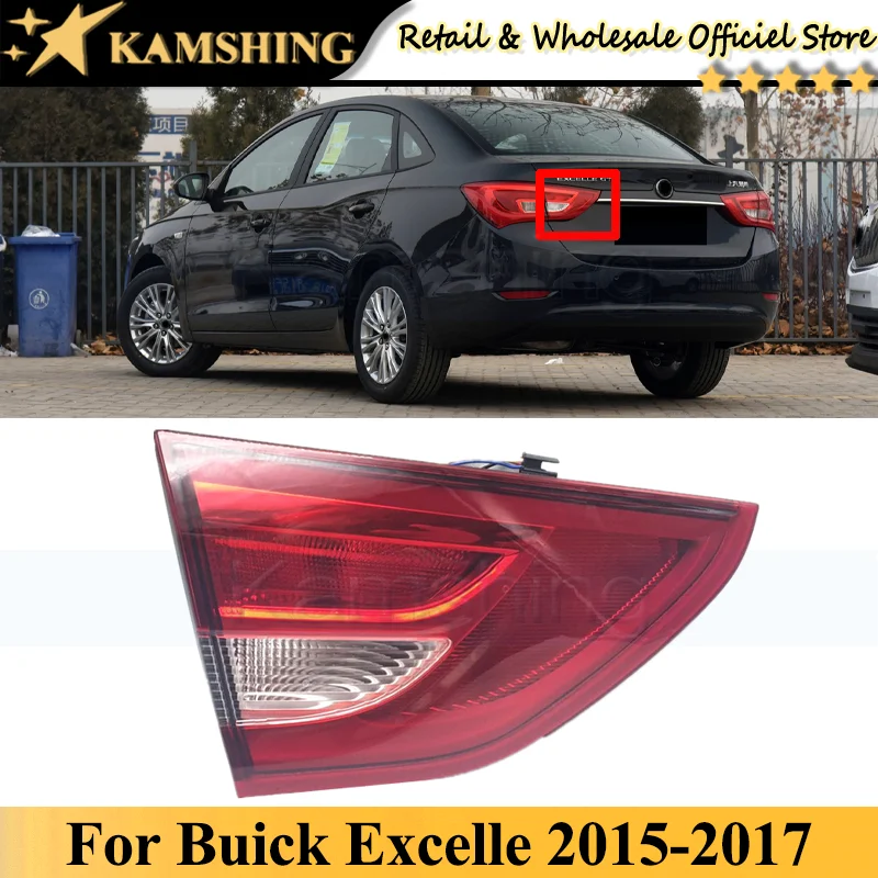 

Внутренний задний фонарь Kamshing для Buick Excelle 2015 2016 2017, задний фонарь, задний фонарь s, задний фонарь, стоп-сигнал