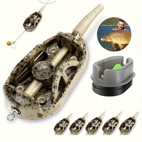 20g/30g/40g/50g/60g method feeder, fishing inline feeder, carp fishing feeder device kit feeder