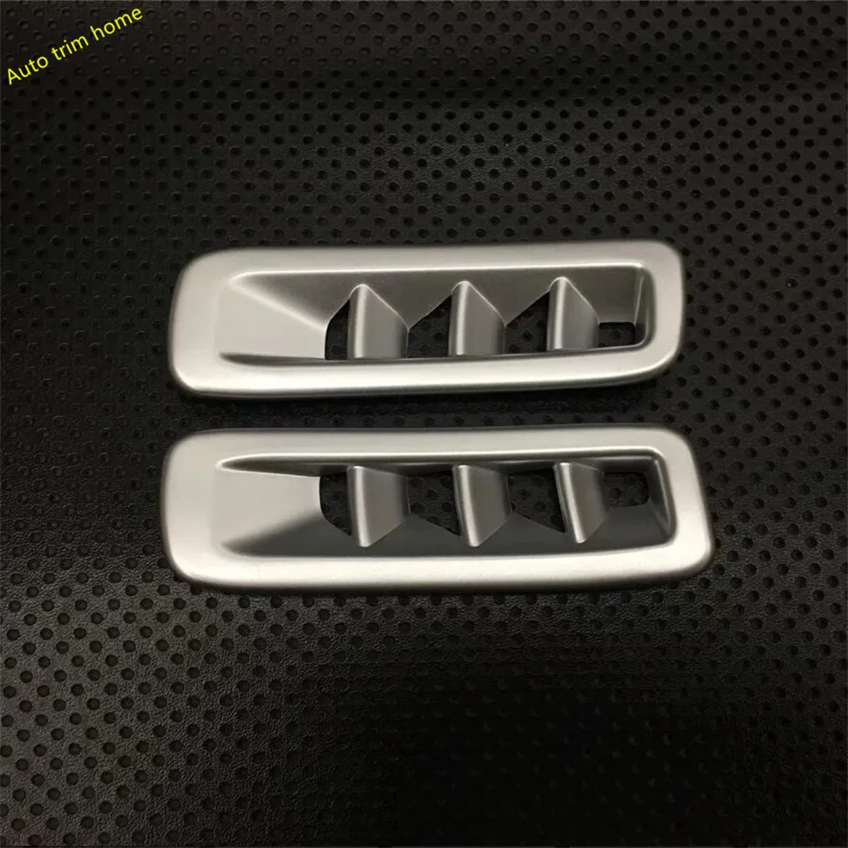 ABS Carbon Look Matte Pillar A Tweeter Decoration Frame Loudspeaker Cover Trim For Mazda CX-5 CX5 2017 - 2024 Car Accessories