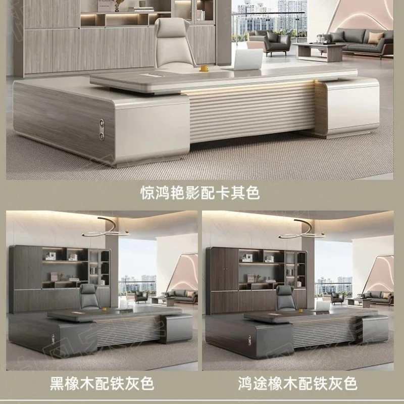 X-S Unique Office Desk Work Design Modern Art Luxury European Computer Desks  Bureau Meuble Office Furnitu HG