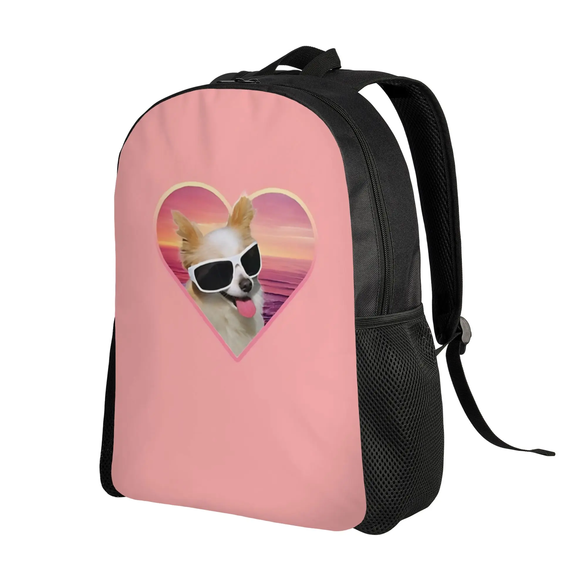 Dog meme Doggo Stickers  Beachy Backpack Men Sporty Daily mochila Large Capacity Laptop Bag Back To School Season