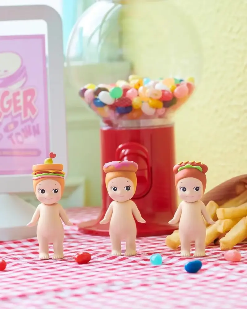 

Sonny Angel Blind Box Snack Series Adorable Miniature Doll Random Snack-Themed Figure Perfect Collectors Random Mini Doll