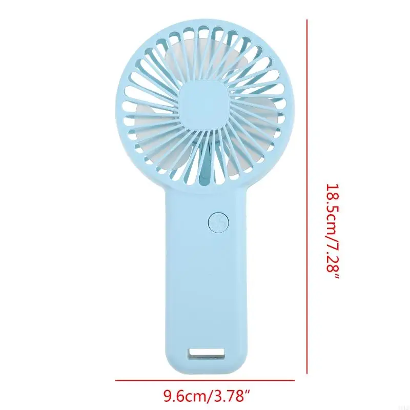 A9LF Quạt cầm tay cầm tay Quạt làm mát nhỏ USB Quạt lông có thể sạc lại tiếng ồn thấp