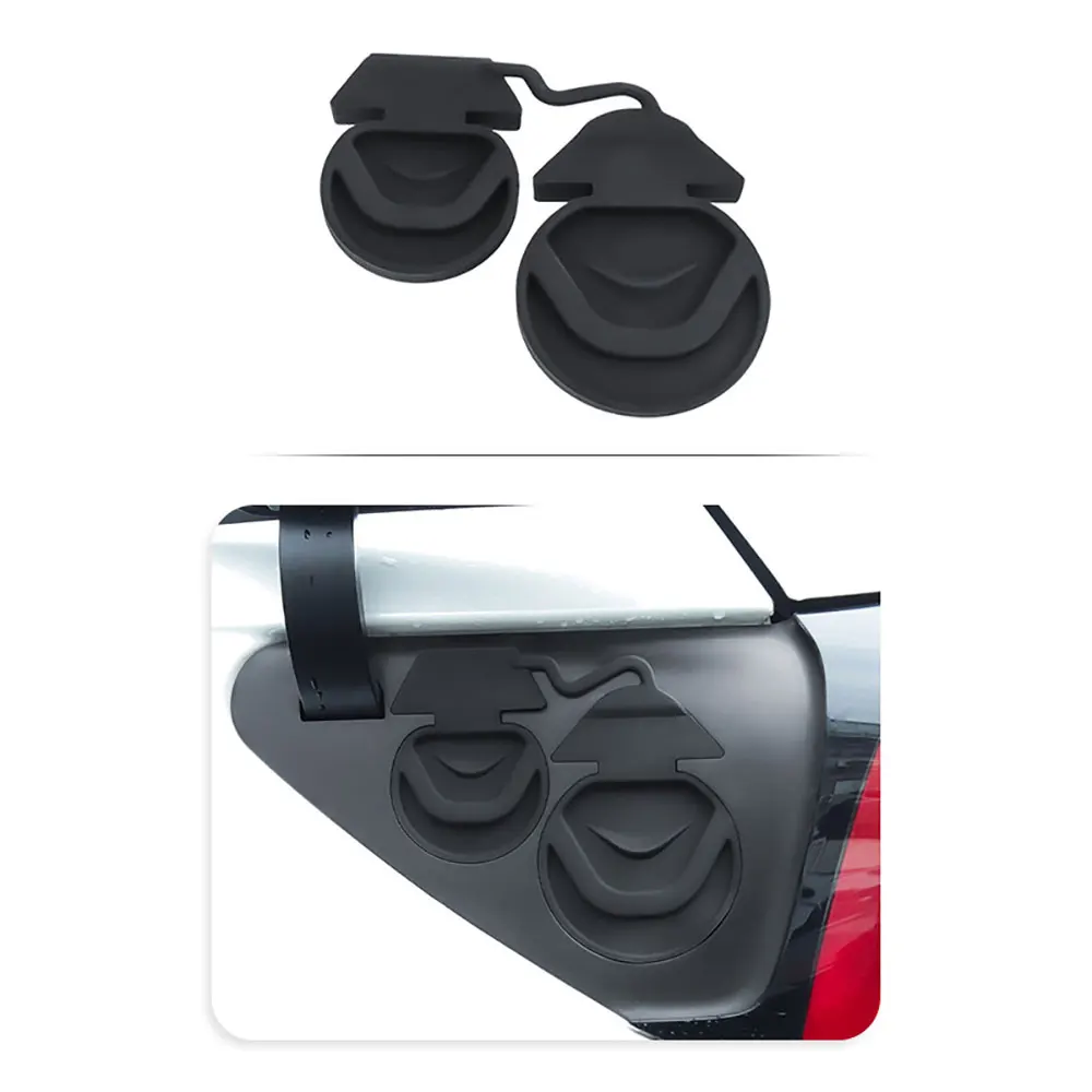 for Tesla Model Y Model 3 Car Charging Port Dust Plug Charging Interface Port Protector Black American Standard Dust Plug