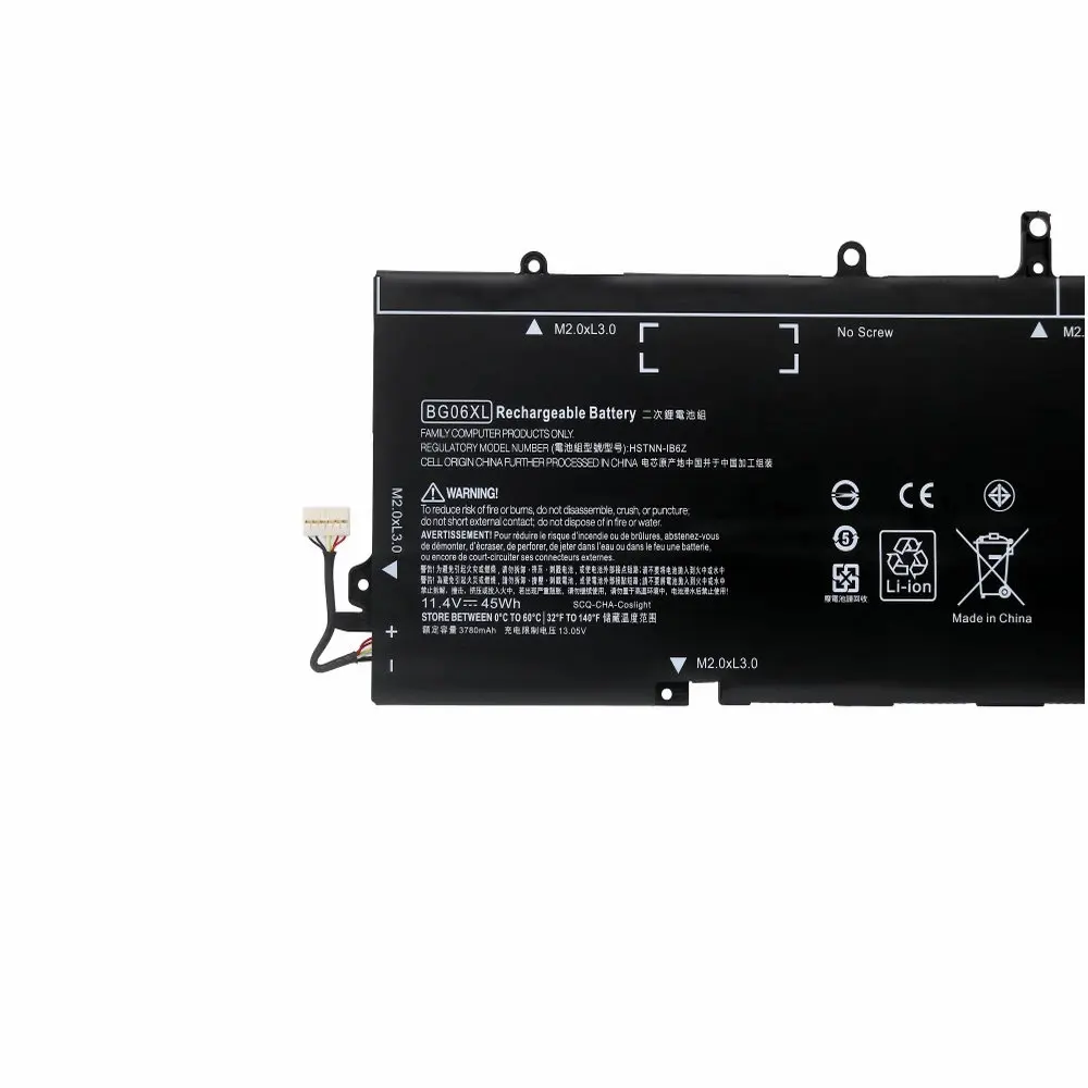 NEW BG06XL Laptop Battery For HP EliteBook 1040 G3 (P4P90PT) BG06XL HSTNN-Q99C HSTNN-IB6Z 804175-1B1 804175-1C1 804175-181