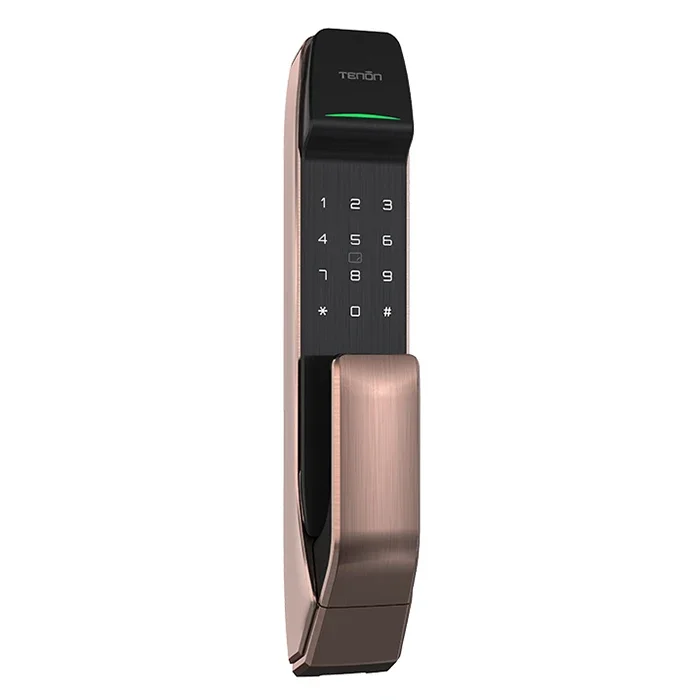 New Arrival Factory Price Zinc Alloy + 304 Stainless Steel Digital Smart Fingerprint Door Lock Four In One Unlock Way