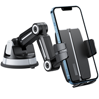 Universal Car Phone Holder Mount Long Arm Flexible Car Mount for Dashboard Windshield  [Powerful & 360 Adjustable Suction Cup]