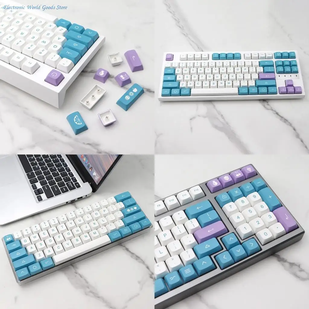 

A3PD 138-клавишные колпачки из ПБТ XDA Profile DYE Сублимационная механическая колпачок с фруктовым йогуртом