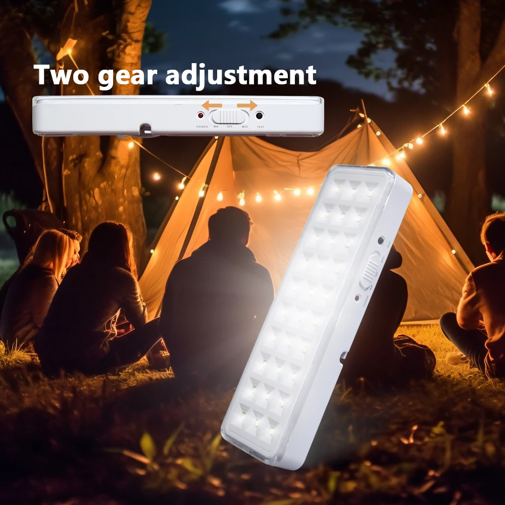 Group 30LED Fire Fighting Lights Emergency Evacuation Light Outdoor Camping Light Wall-mounted Home Bulb for Power Outage