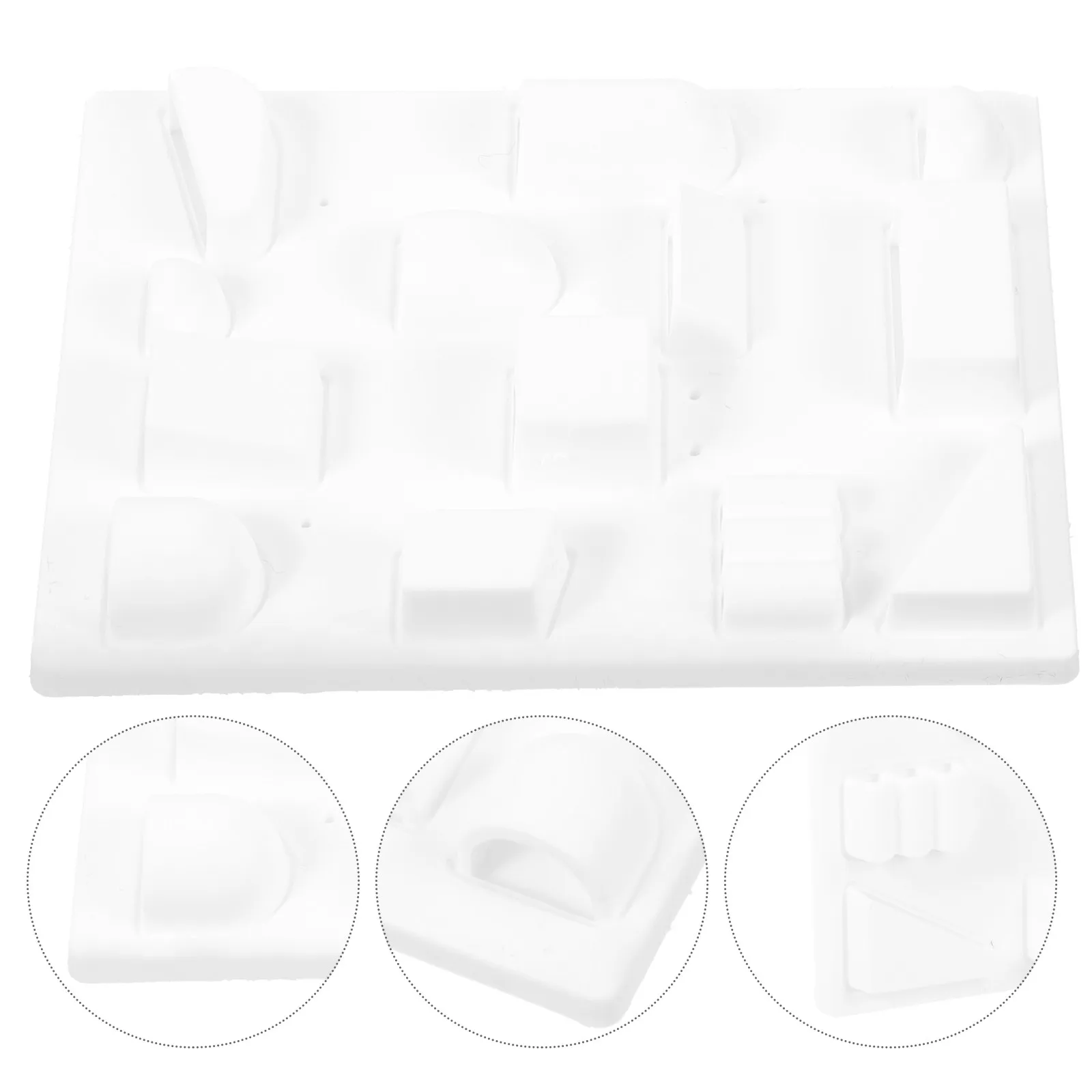 

Dollhouse Wall Rack Miniature Organizer Bright Color Easy Installation Multifunctional Storage Mini Furniture Decorative Mini