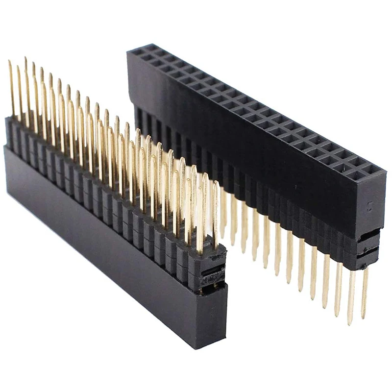 OUVU-2X20 Pins Stacking Header for Raspberry Pi A+/Model B+/2/3/4 (Pack of 5)