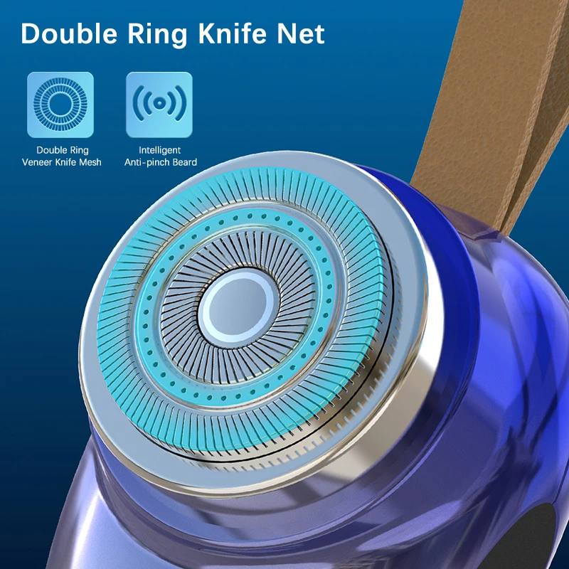 Mini Electric Travel Shaver For Men Pocket Size Washable Rechargeable Portable Painless Cordless Trimmer Knive Face Beard Razor