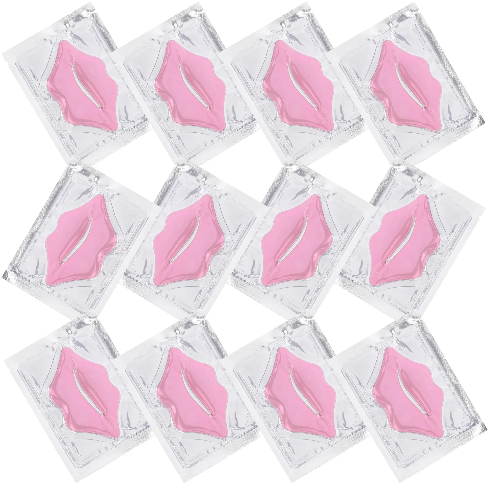 30Pcs Honey Lip Masks Moisturizing Exfoliating Sleeping Lip Care Masks Portable Individually Wrapped for Dry Lips Daily Use Gift