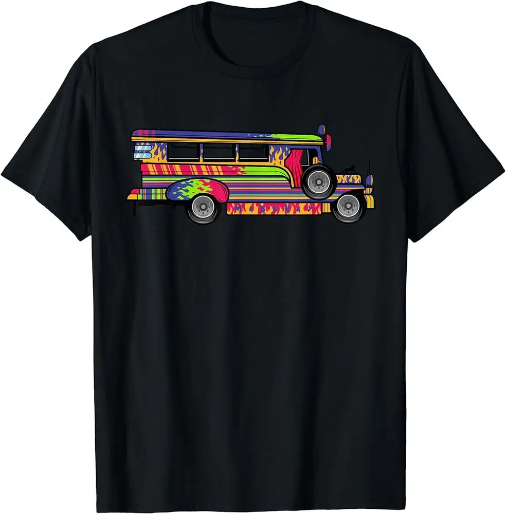 Pinoy Philippines Jeepney Filipino Pride T-Shirt Anime Graphic T-shirts For Men Clothing Women Tees High Quality 100%Cotton