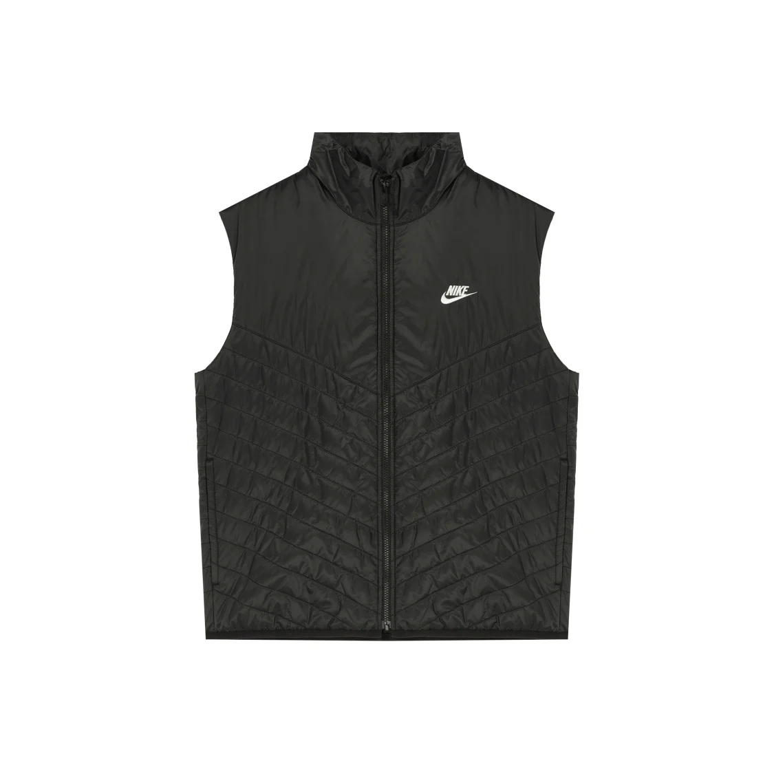 Nike Therma-FIT Solid Color Stand Collar Full-Zip Sleeveless Gilet FB8202-011