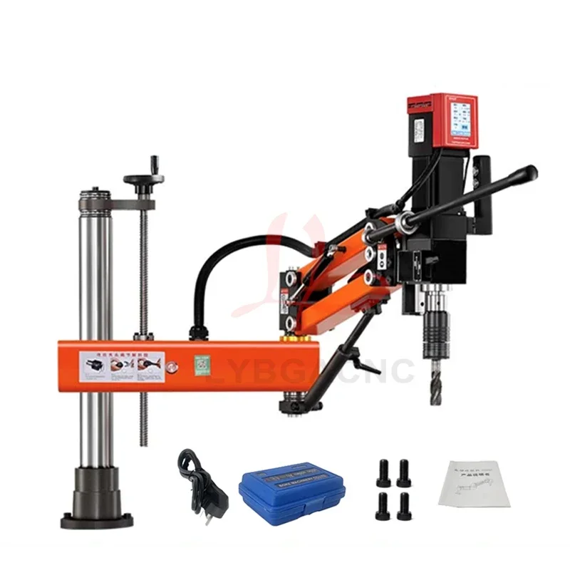 M3 M10 M12 M16 M3-M6-M24 CNC Tapping and Drilling Integrated Machine Vertical Type Universal Electric Tapper Threading Machine