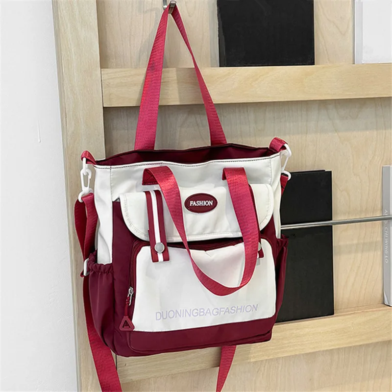 Women\'s Tote Bag, Large Capacity Daily Handbag, Travel Bucket Shoulder Bag, Fashion Messenger Bag,Campus School Bags Satchel
