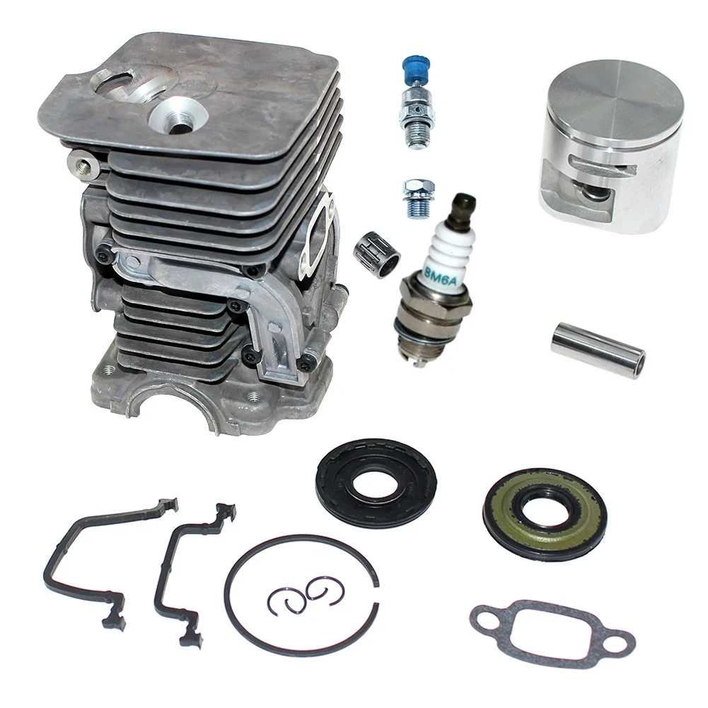 

Комплект цилиндра и поршня для бензопил Husqvarna 445, 445II, 445E TRIOBRAKE, 445EII, 450, 450II, 450EII, Jonsered CS2245, CS2250