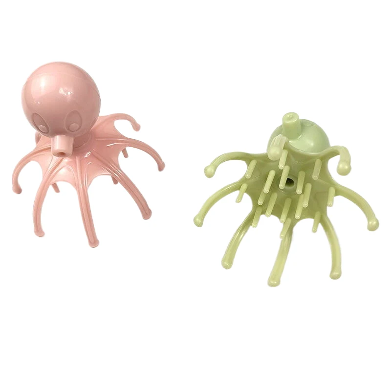 1 قطعة مدلك الرأس مدلك فروة الرأس الاسترخاء الإغاثة الجسم مدلك إزالة توتر العضلات التعب البلاستيك رئيس الاسترخاء مدلك #3