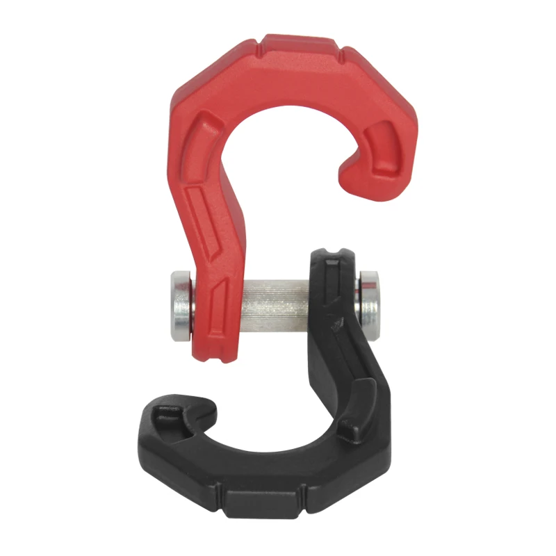 Two color splicing 3/4 D Ring Shackle 11000LBS 4x4 Off-Road Winch Hook Rope for Car Jeep Tow Hooks For Fixing The Winch Hook