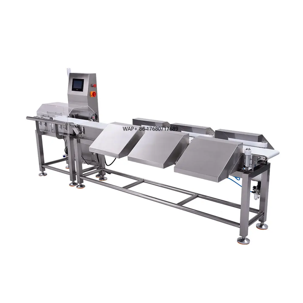 Industrie heißer Verkauf Sortiermaschine für Fisch, Fleisch, Huhn, Garnelen und Krabben, Meeresfutter, hohe Geschwindigkeit, wasserdicht