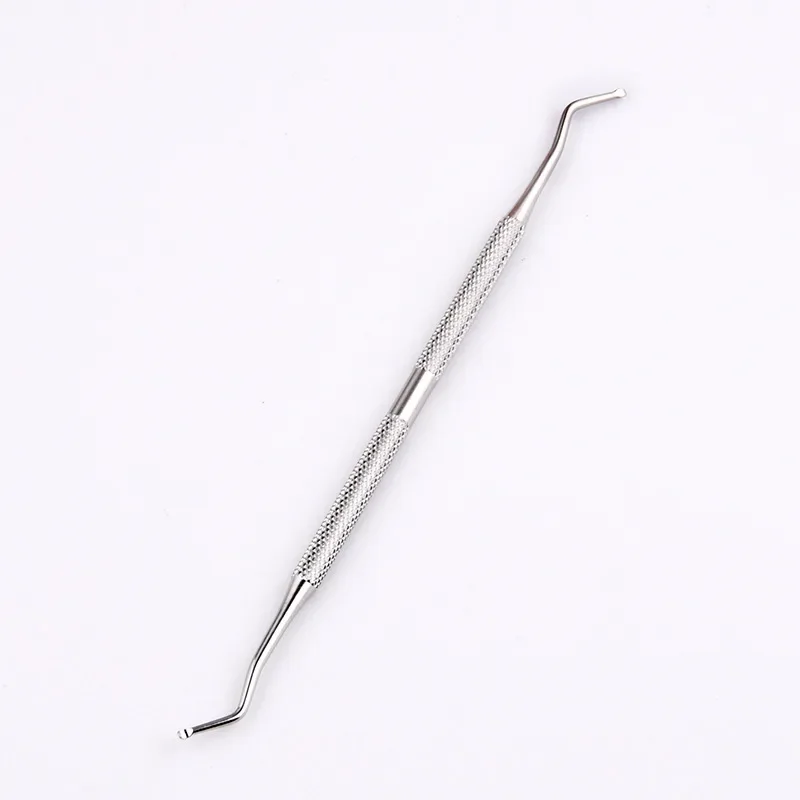 Stainless Steel Double-Headed Nail Picker Ingrown Nail Manicure Picking The Nail Groove Cleaning The Toenail Gap Dirt Tool Uñas