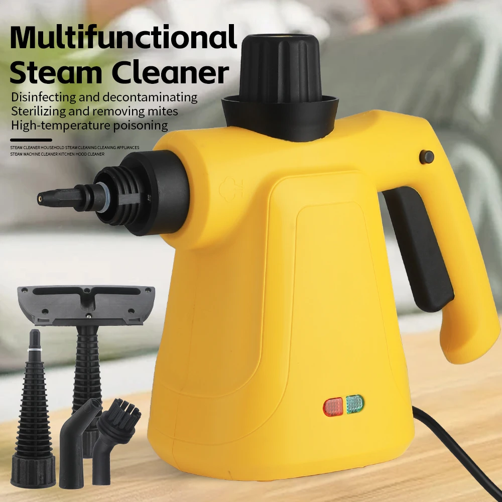 

Steam Cleaner, Pressurized Handheld Steam Cleaner for Home Accessories & Safety Lock, Multi-Surface & Powerful Home Use Steamer