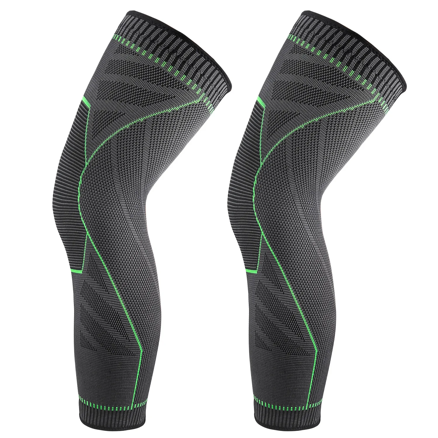 

Sports Extended Leggings Long Knee Pads Running Cycling Basketball Knee Pads Non-slip Breathable Knee Pads Nylon