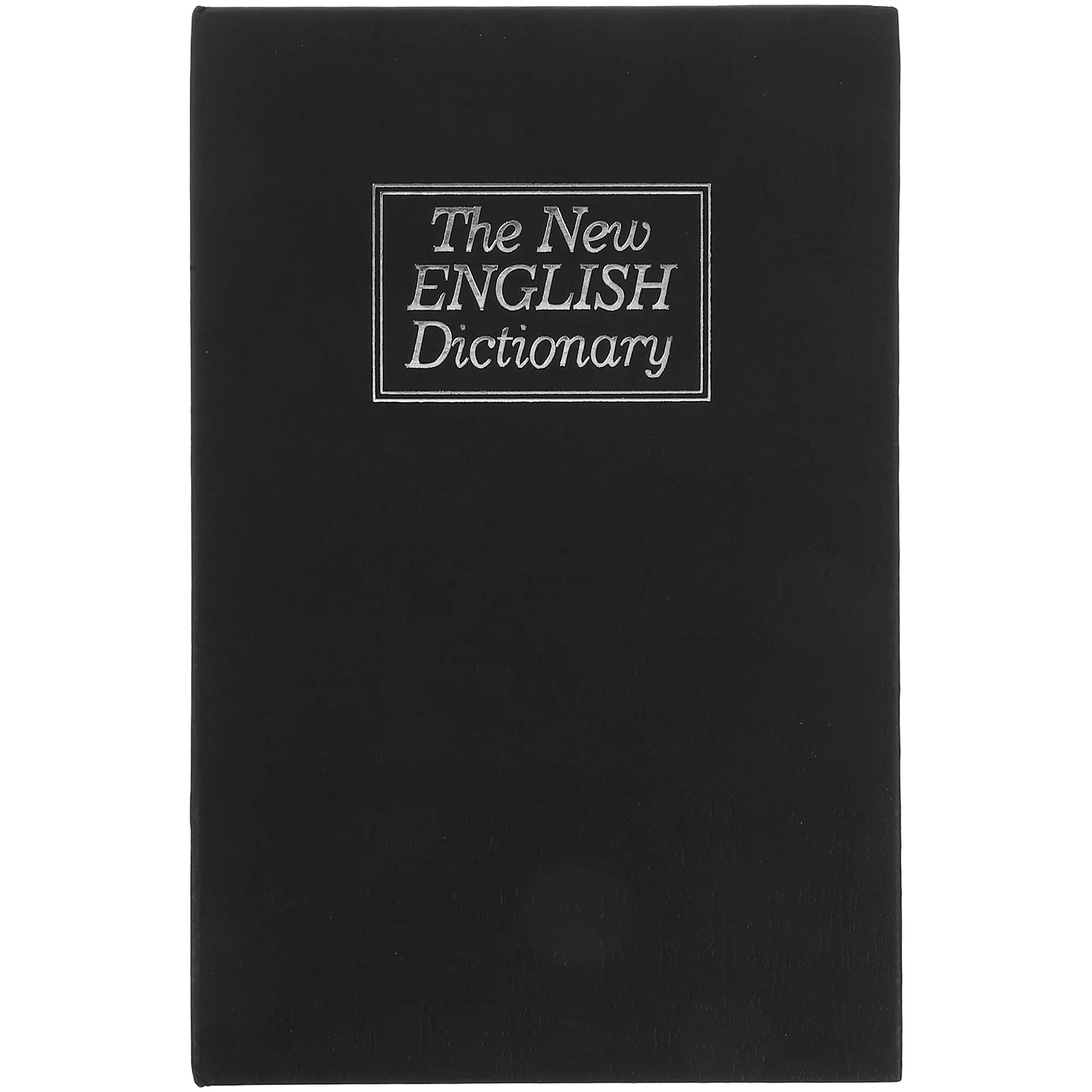 صندوق أمان للكتاب المخفي الآمن للأشياء الثمينة وحلقات النقود والقلائد وتخزين السفر باللون الأسود المدمج #6