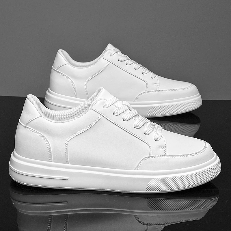 

Autumn Winter Height Increasing Casual Board Shoes Spliced Non Slip Comfortable Suitable for Young People To Wear