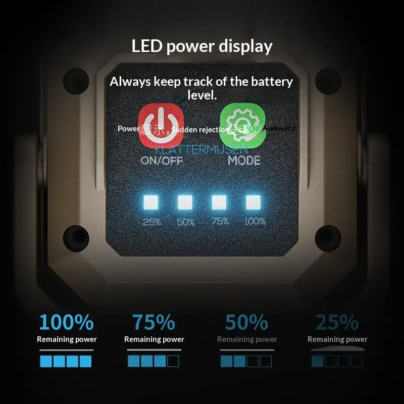 

Горячая распродажа: Перезаряжаемый светодиодный рабочий фонарь с магнитным основанием, водонепроницаемый, для ремонта автомобилей, экстренных ситуаций и использования в мастерских
