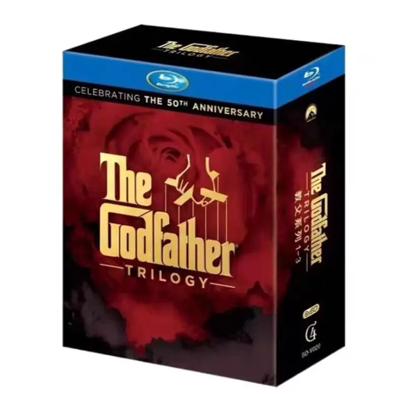 

The Godfather Trilogy 1–3 Blu-ray High Definition Movie Box Set 6 Disc Collector’s Edition