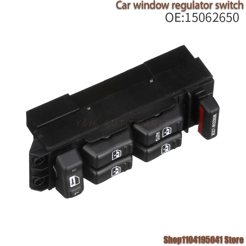 15062650 2002년형 캐딜락 에스컬레이드 전면 운전석용 전동 윈도우 마스터 스위치 2001-02년형 쉐보레 타호용