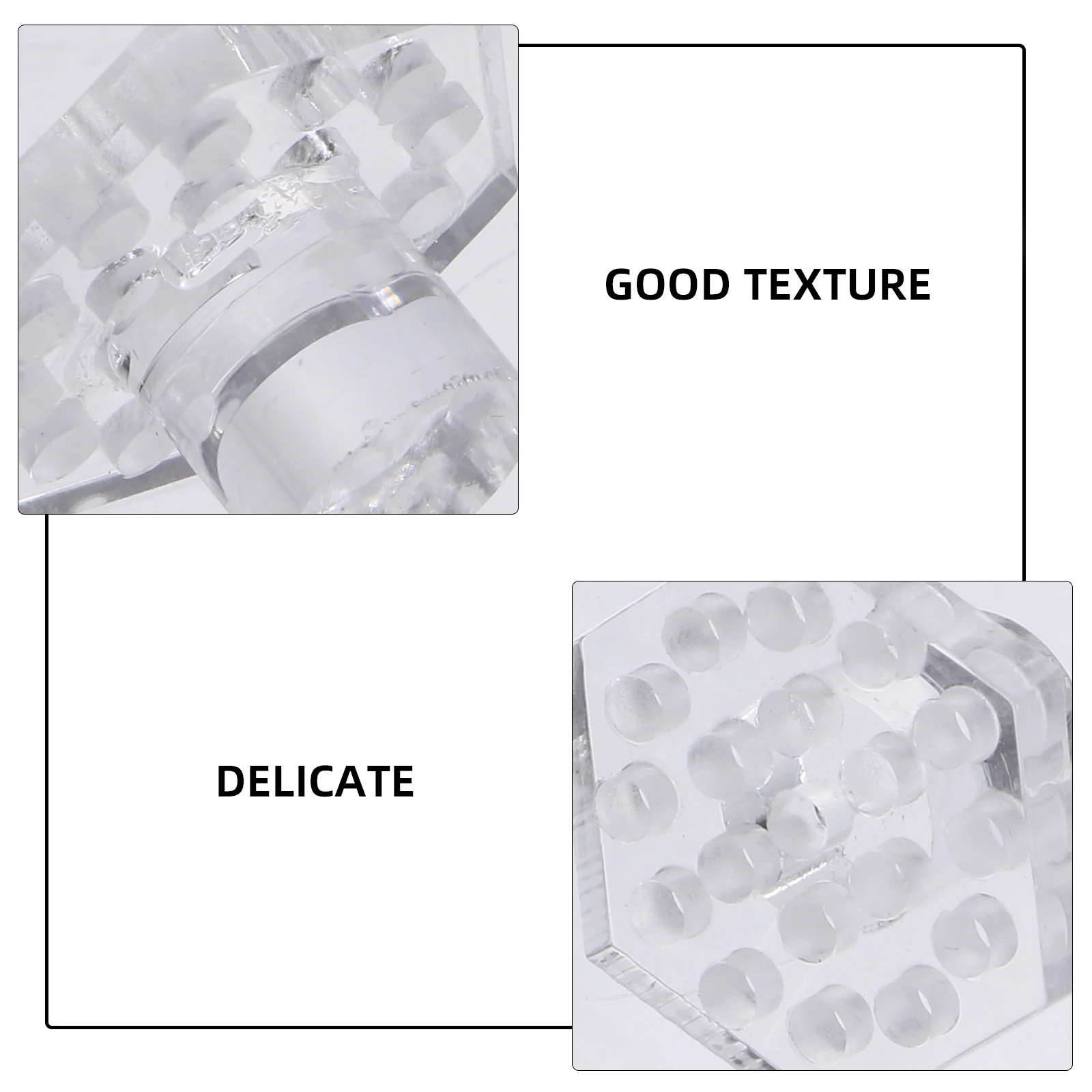 

5pcs Coral Base Acrylic Holder for Fish Tank Aquarium Rack Plug Shelf Bracket Rocks Durability Easy Cleaning