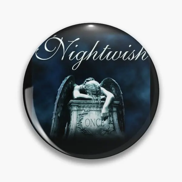 Nightwish Music Genre Gothic Metal Sym  Soft Button Pin Badge Gift Cartoon Fashion Brooch Lover Hat Funny Lapel Pin Collar Metal