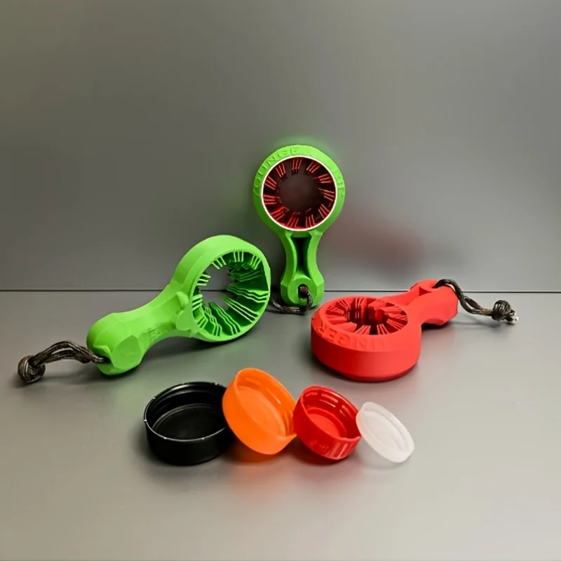 Multifunctional Bottle Opener - Ergonomic design, easy to open, suitable for people with weak hands and those with arthritis.
