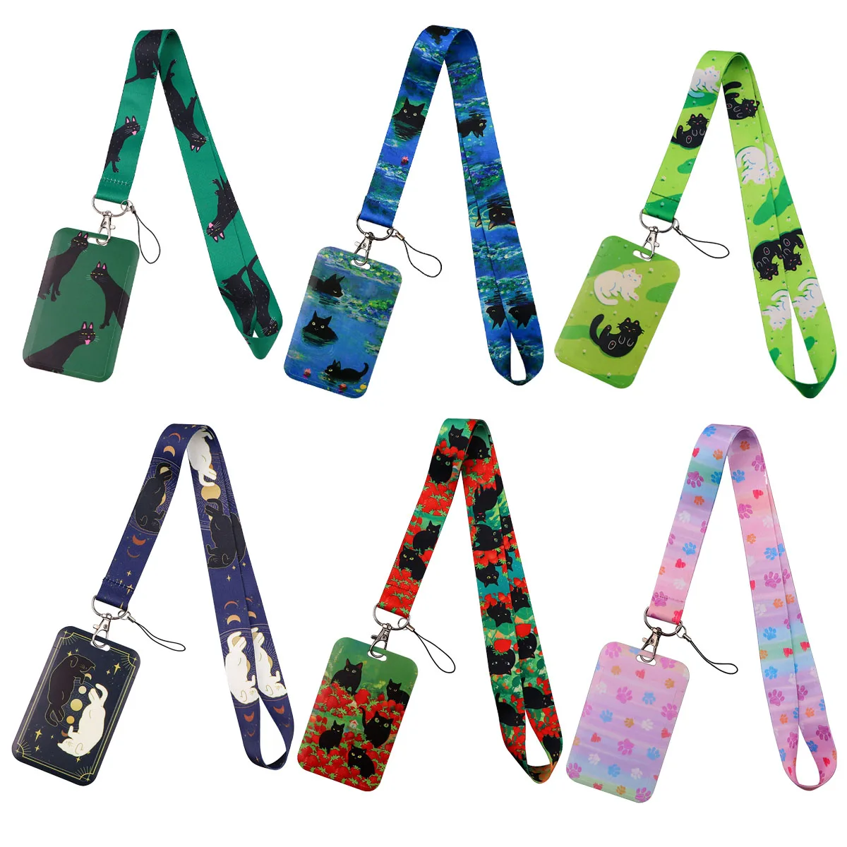 

Agile Animals Lanyard For Keychain ID Card Cover Passport Students Cellphone USB Badge Holder Key Ring Neck Straps Accessories
